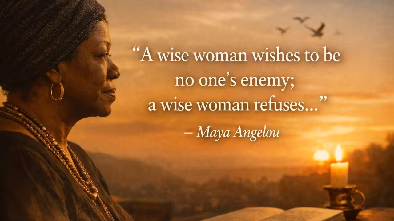 Maya Angelou's Quote
